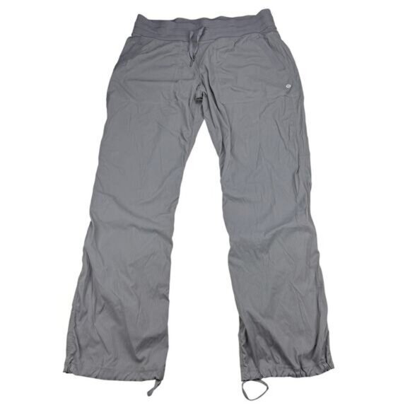 LULULEMON Dance Studio Pant III Unlined Regular Size 12 Dark Carbon - Picture 5 of 10